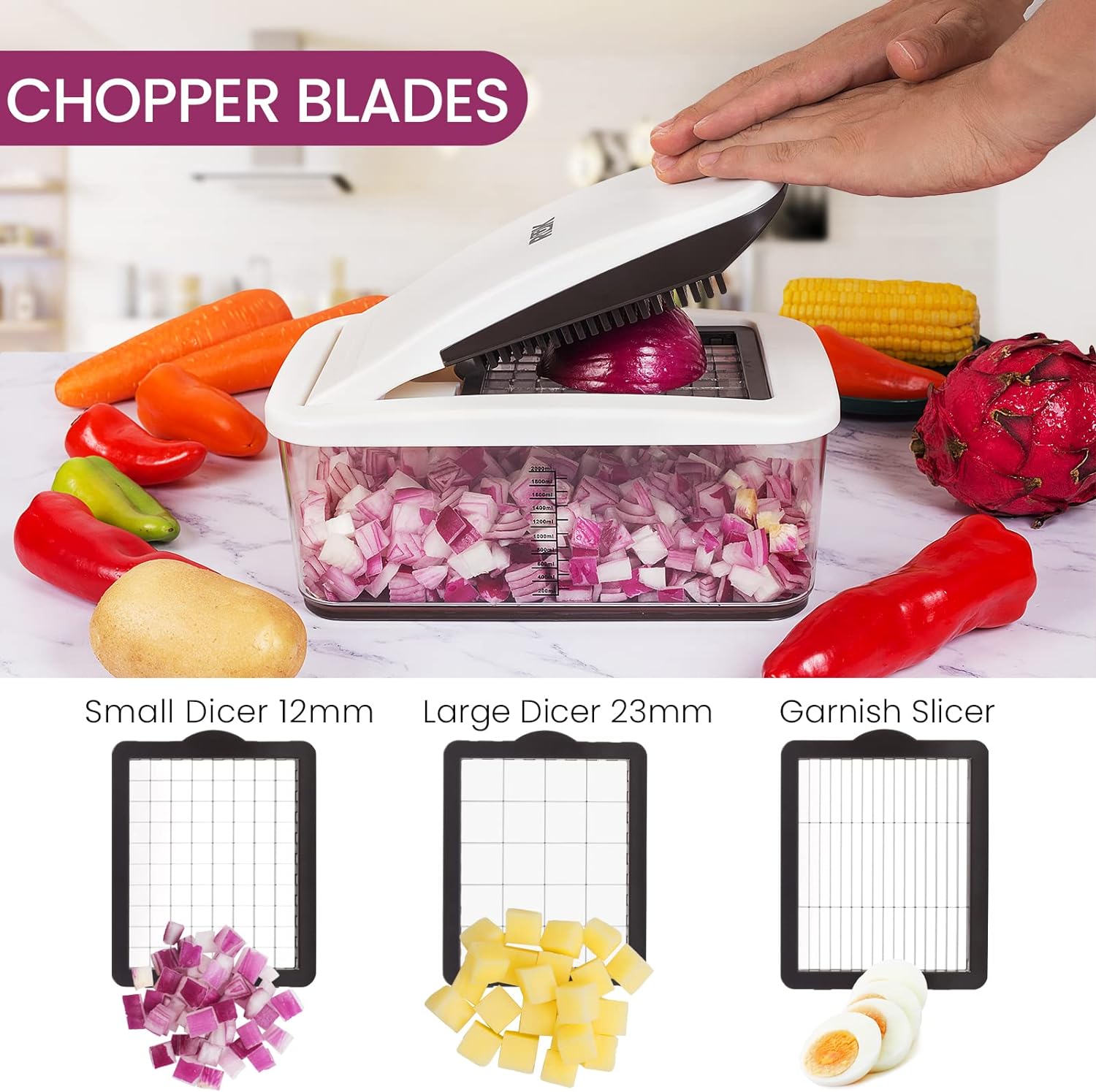 RüK Large Pro Food Chopper