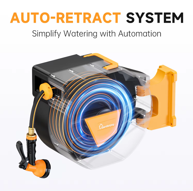Retractable Garden Hose Reel