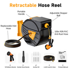 Retractable Garden Hose Reel