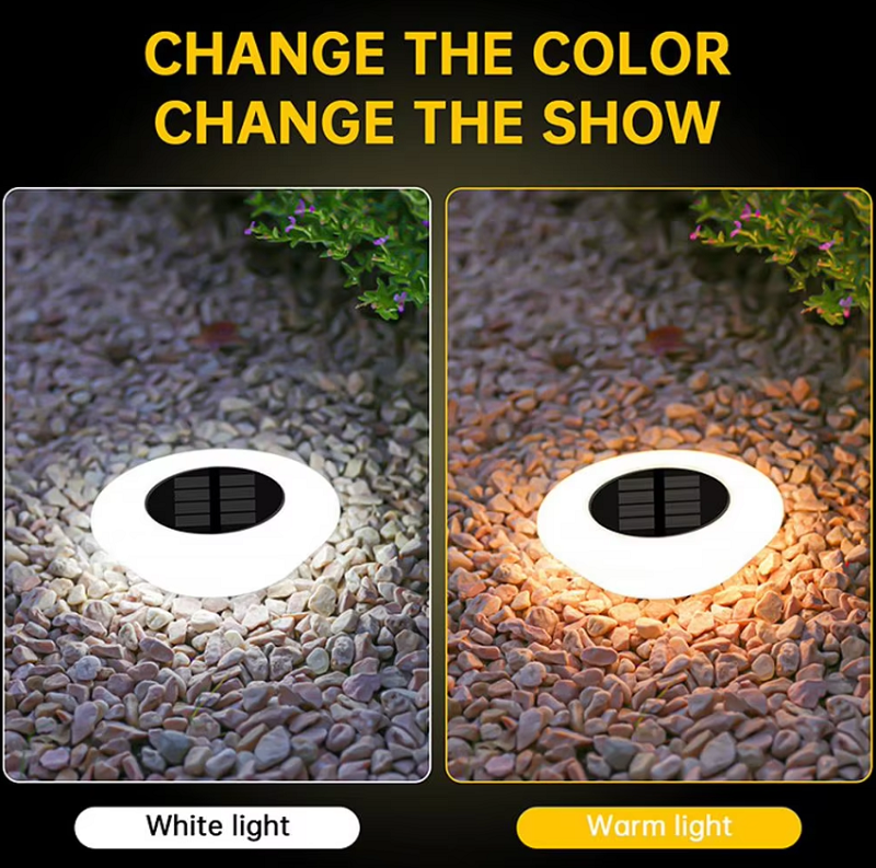 Outdoor Garden Solar Light Water-Resitant LED Lighting