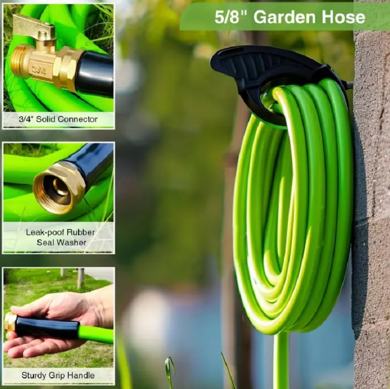 5/8 Inch Garden Hose With 3/4 Valve