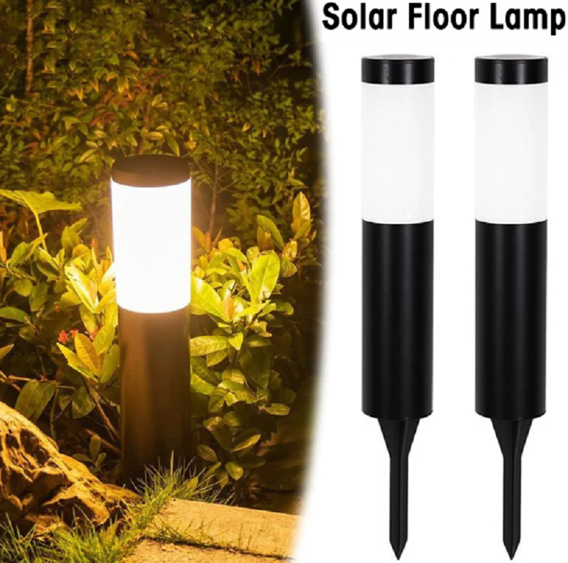 Solar Bollard Lights Garden Lights Path Lights (4 pcs)