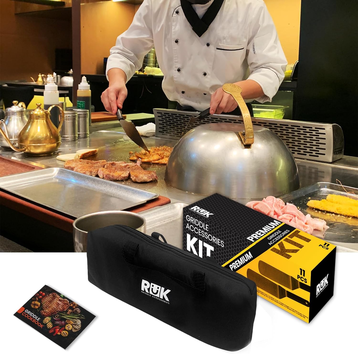 Ruk Griddle Accessories Set