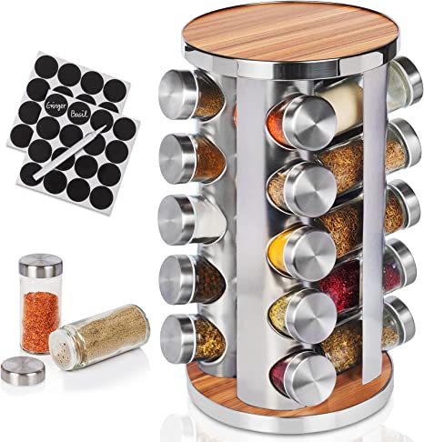 Stainless Steel Spice Rack Organizer