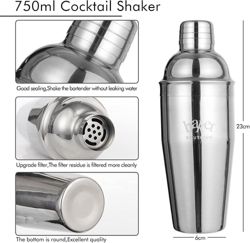 17-piece Cocktail Shaker Kit