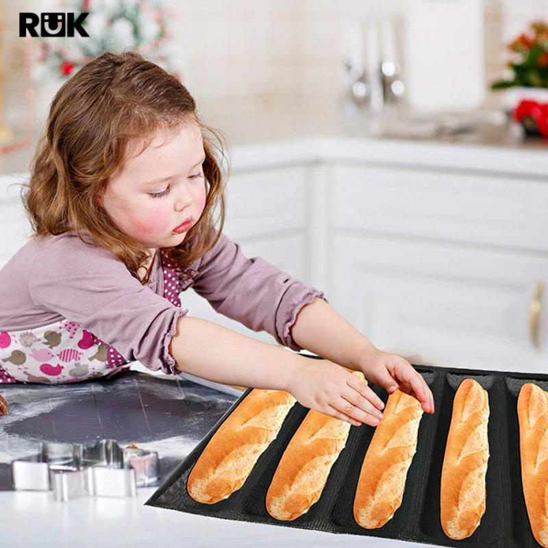 Non-Stick Silicone Baguette Pan