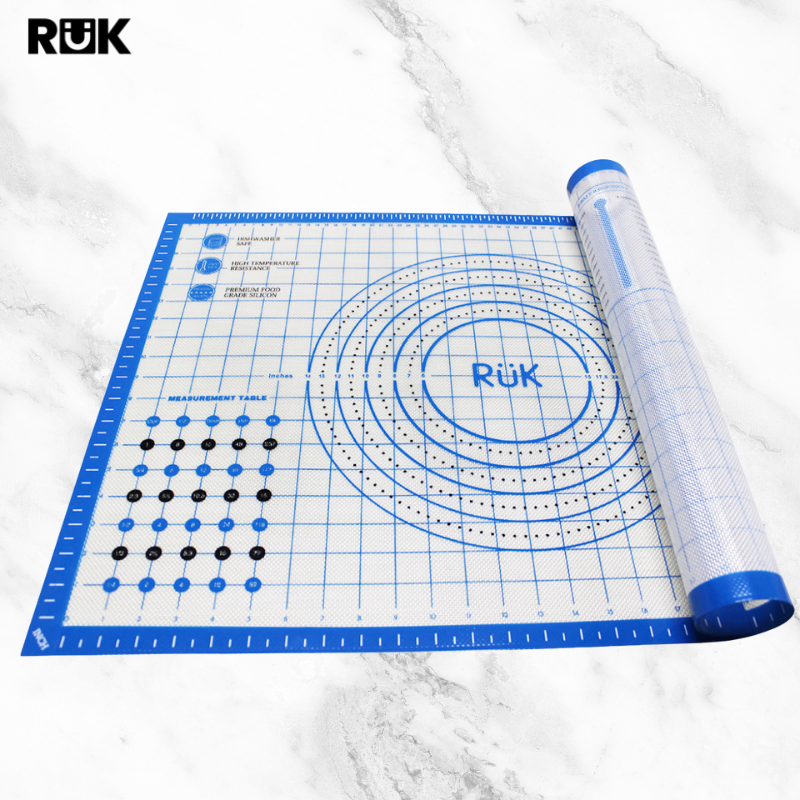 RüK Silicone Pastry Mat - Blue