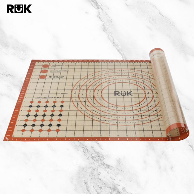 RüK Silicone Pastry Mat - Orange