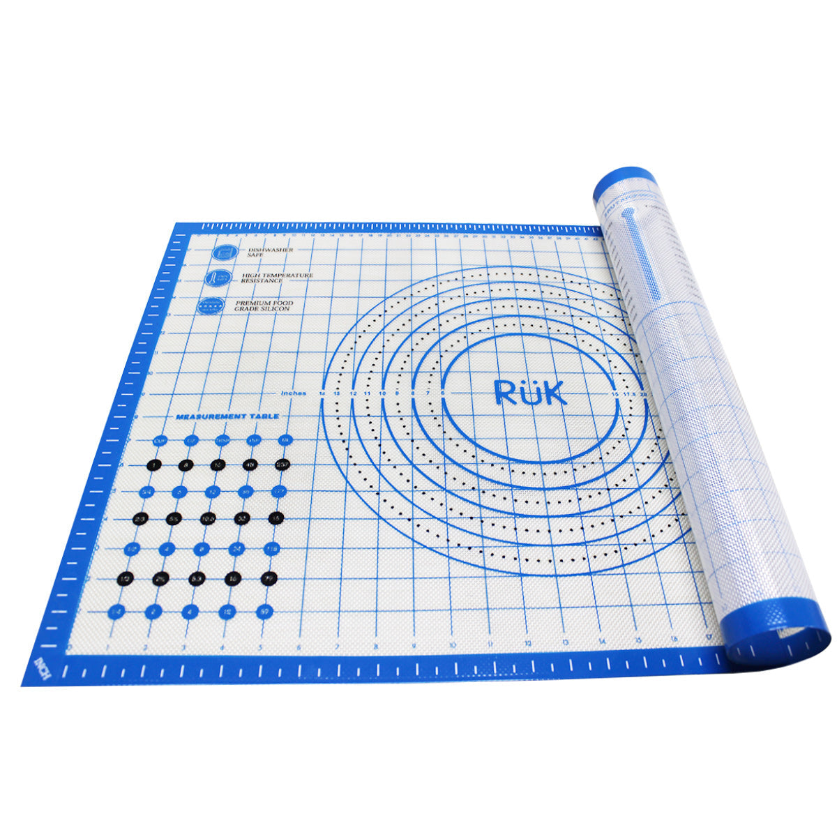 Silicone Pastry Mat Blue