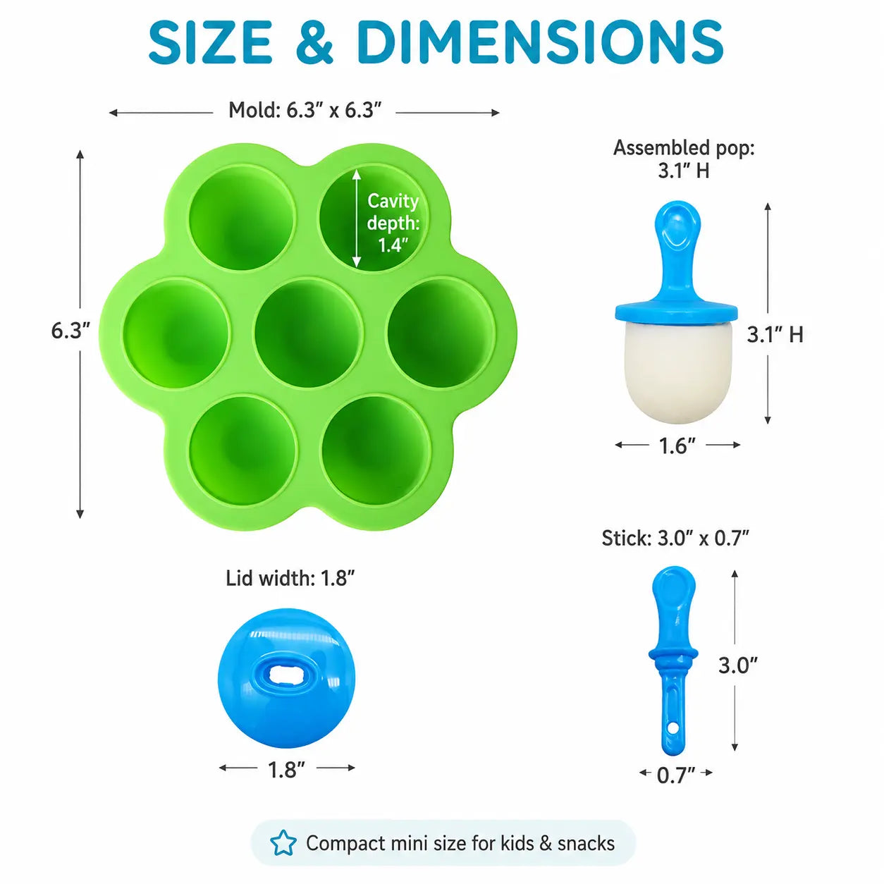 icepop size and dimensions