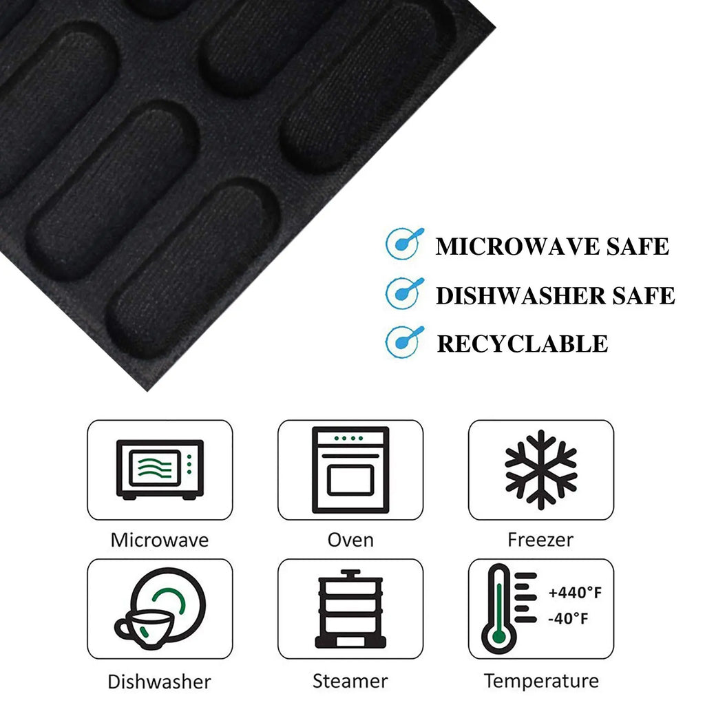 Microwave, oven, freezer, and dishwasher safe silicone bread mold for everyday baking