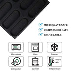 Microwave, oven, freezer, and dishwasher safe silicone bread mold for everyday baking