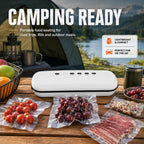 Portable Vacuum Sealer Machine for Food Storage, Camping & Road Trips