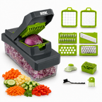 RüK 6-Blade Vegetable Chopper & Mandoline Slicer Pro