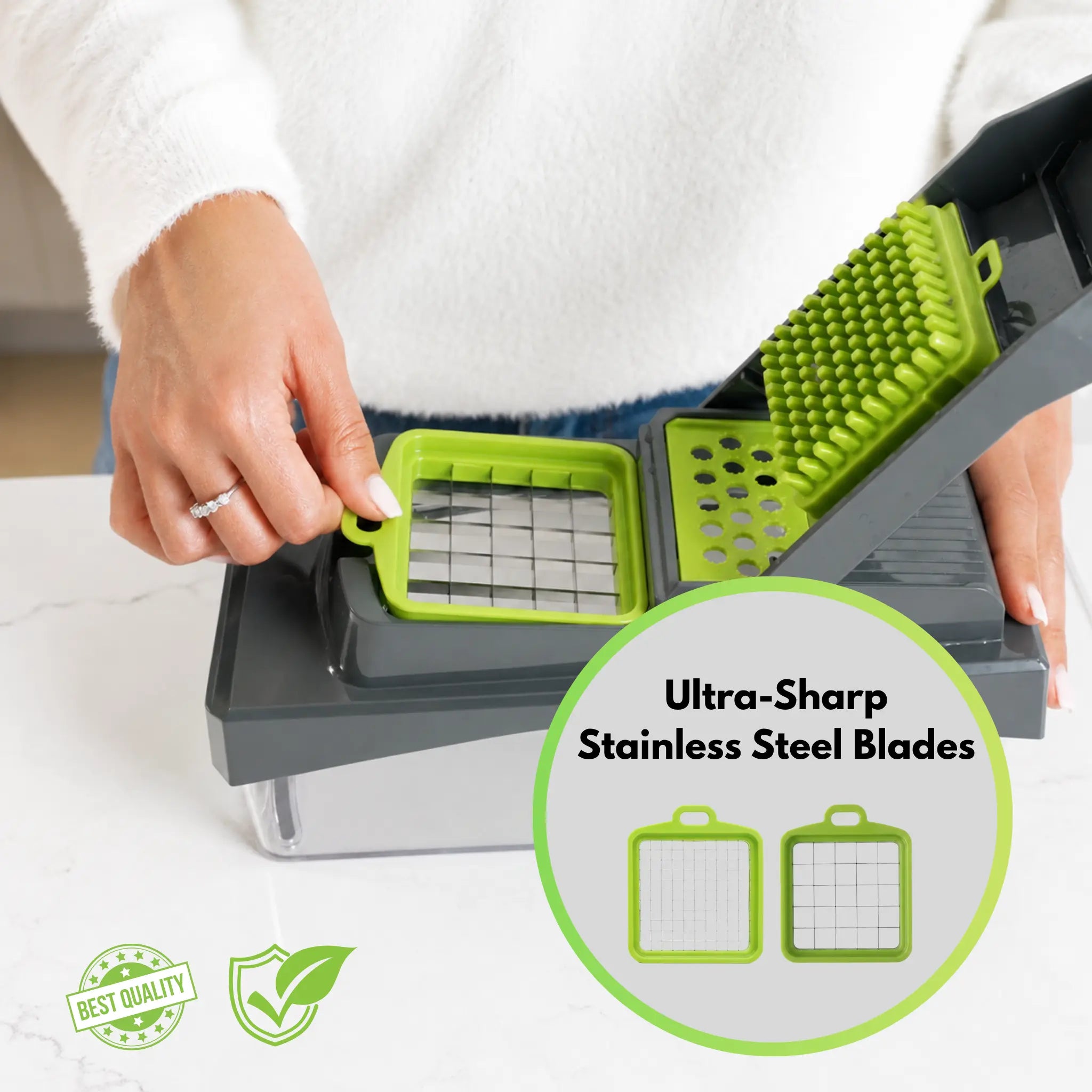 RüK Vegetable Chopper Pro – 6 Blades