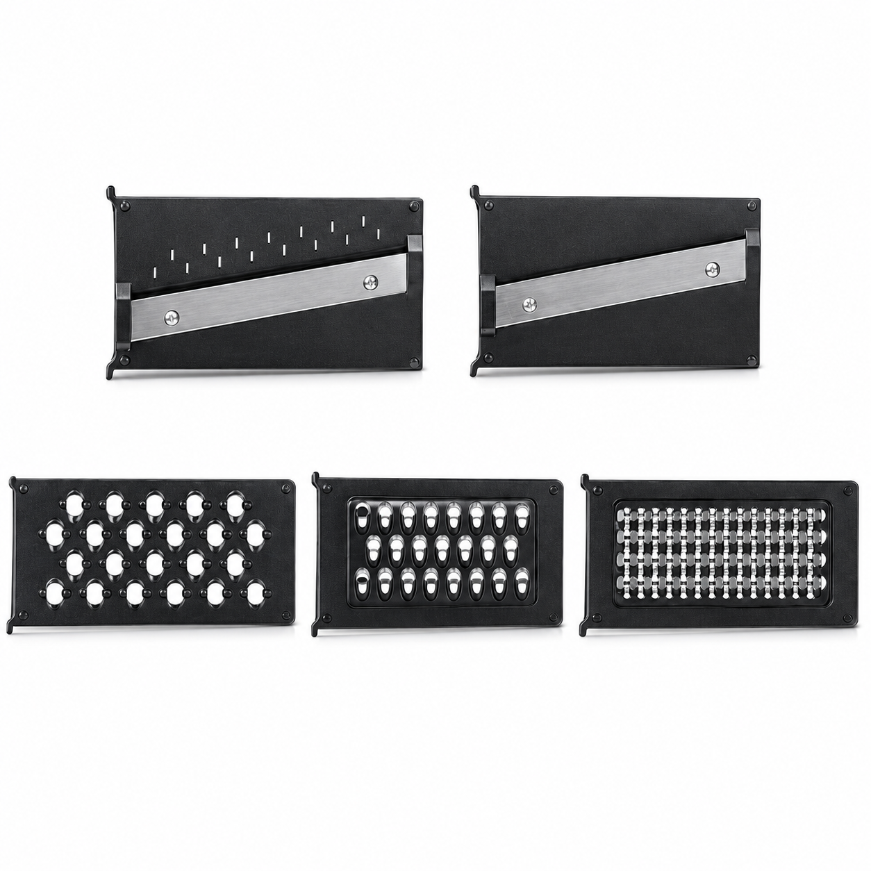 RüK Classic vegetable chopper mandoline and grater blade set