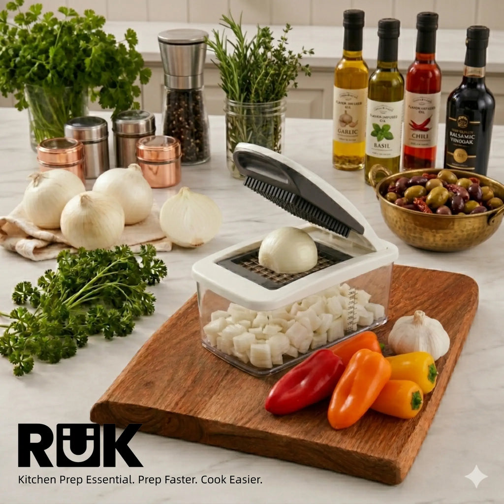 RüK Vegetable Chopper Max –  7 Blades